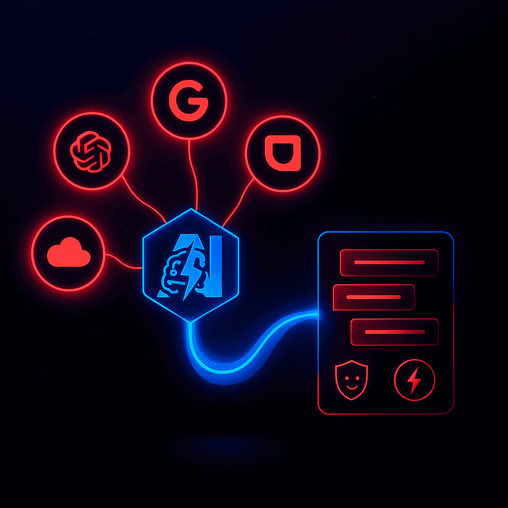 Velaxe AI-Core dashboard